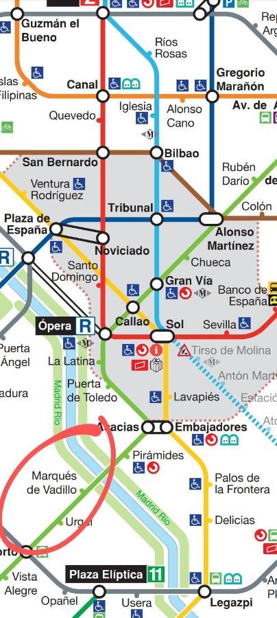 Madrid Center Room Private 7 Minutes Or 4 Metro Stops Eksteriør bilde