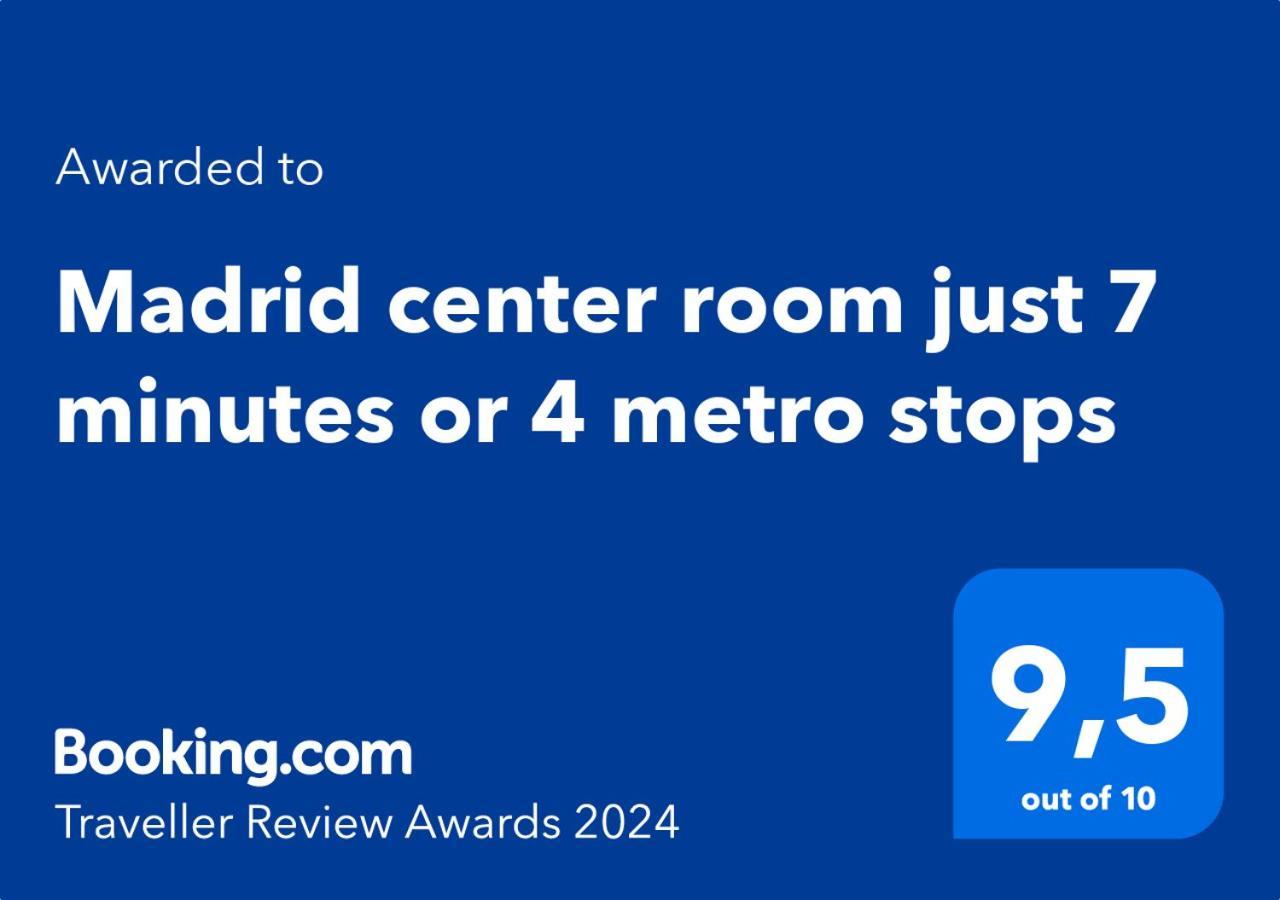 Madrid Center Room Private 7 Minutes Or 4 Metro Stops Eksteriør bilde